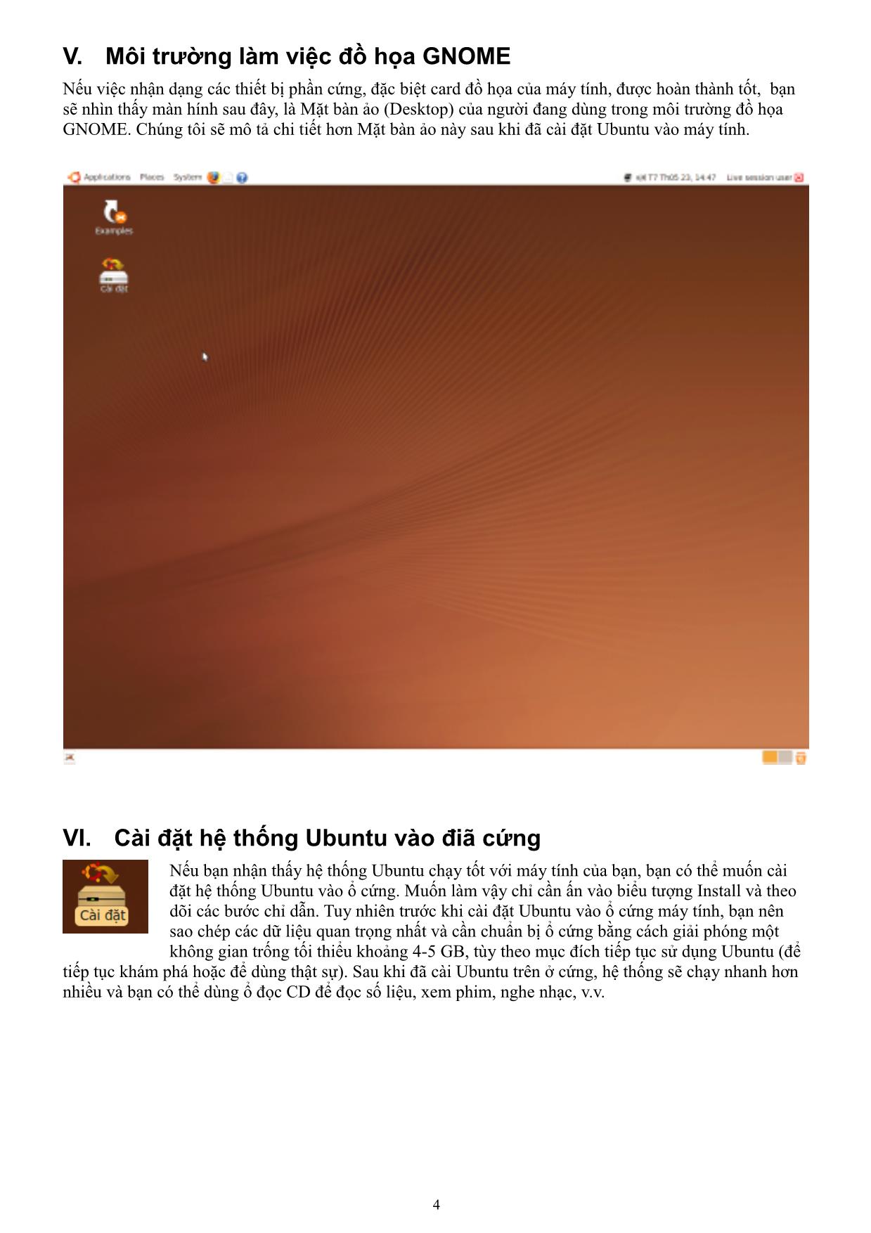 Tài liệu hướng dẫn sử dụng Ubuntu bằng tiếng Việt trang 4