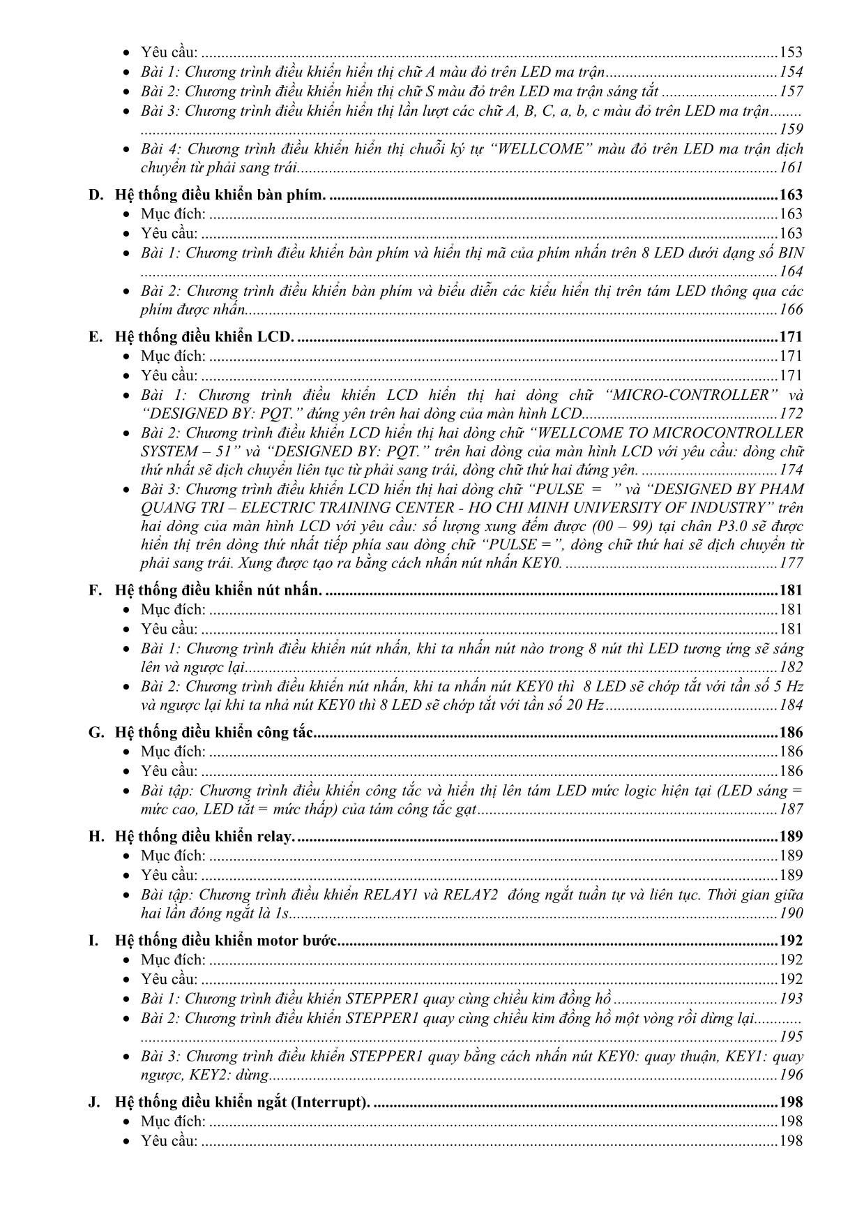 Tài liệu hướng dẫn thí nghiệm, thực hành Vi điều khiển MCS-51 trang 4