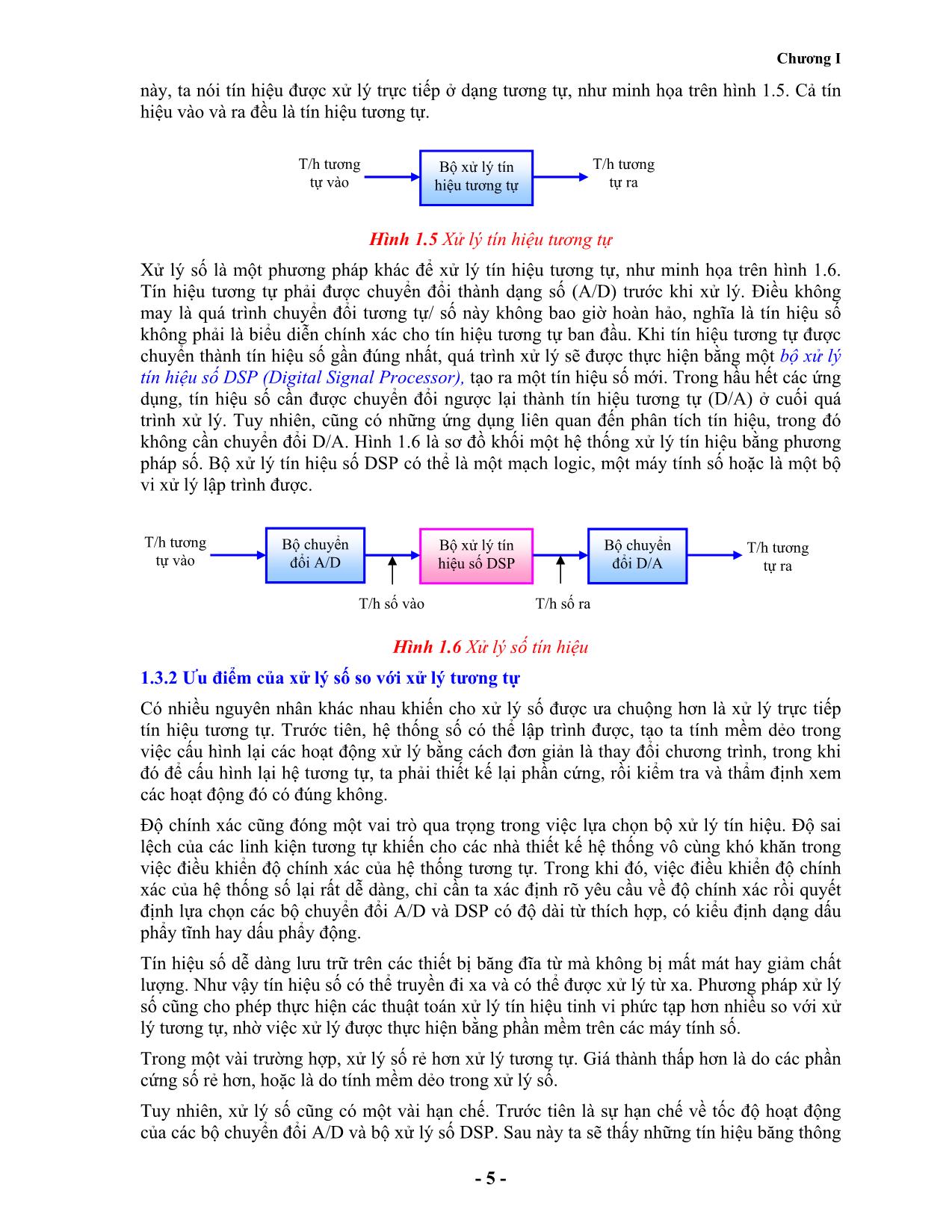 Bài giảng Giới thiệu xử lý tín hiệu số trang 5