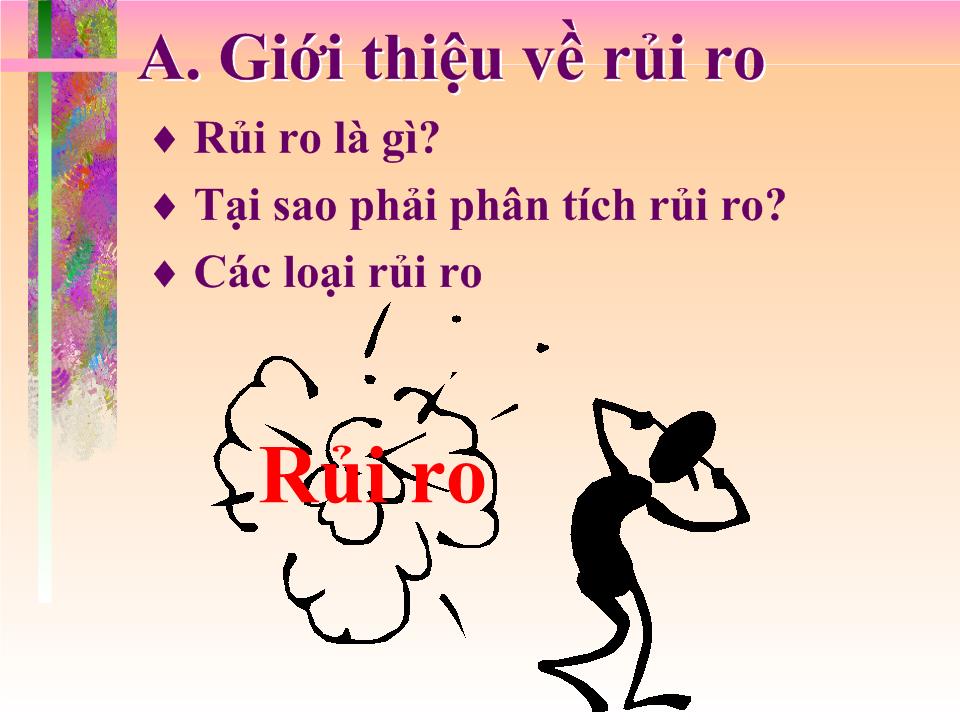 Bài giảng Phân tích rủi ro trang 2