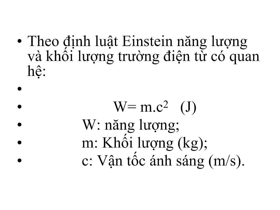 Bài giảng Trường điện từ và kỹ thuật anten trang 4