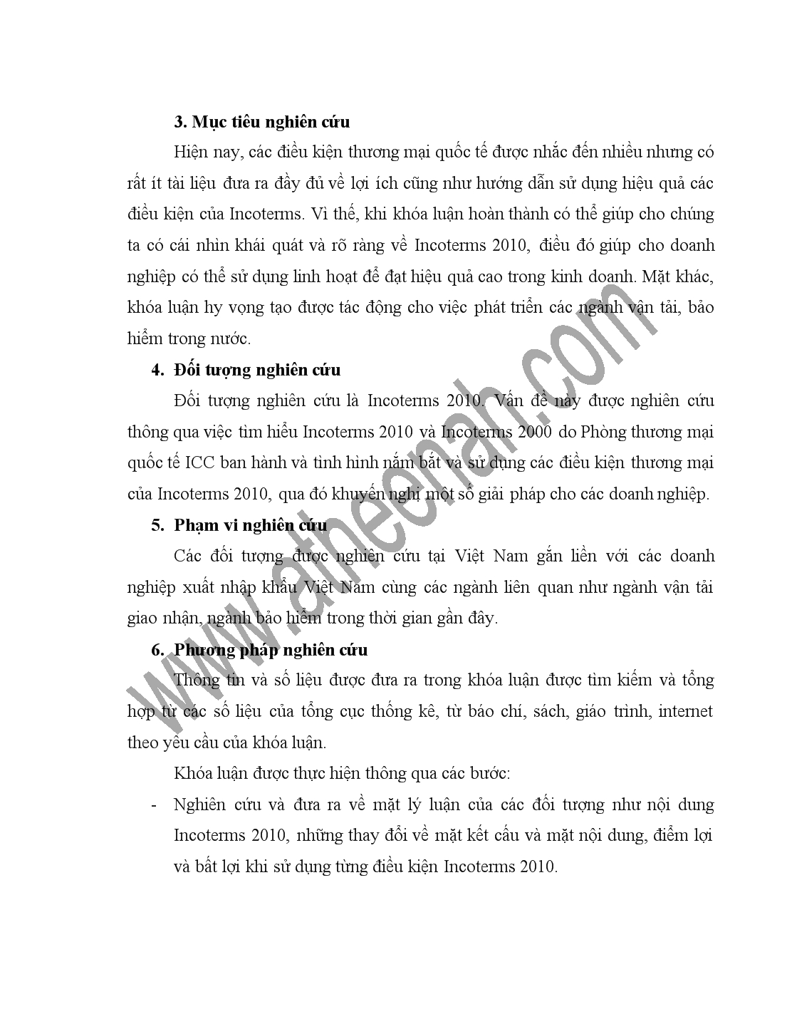 Đề tài Những thay đổi trong Incoterms 2010 và khuyến nghị cho các doanh nghiệp xuất nhập khẩu Việt Nam trong việc sử dụng các điều khoản của Incoterms 2010 trang 3