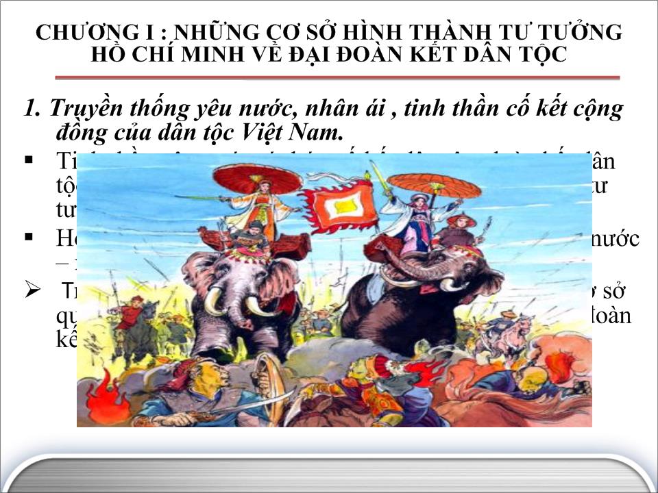 Đề tài Tư tưởng của Hồ Chí Minh về đại đoàn kết dân tộc và sự vận dụng của đảng ta, liên hệ bản thân trang 3