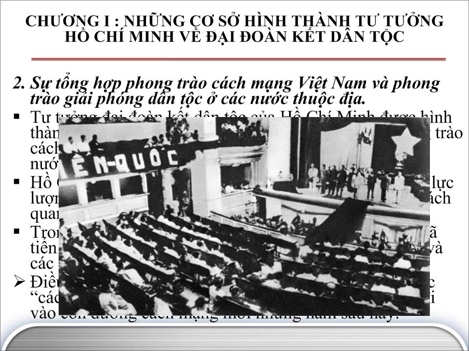 Đề tài Tư tưởng của Hồ Chí Minh về đại đoàn kết dân tộc và sự vận dụng của đảng ta, liên hệ bản thân trang 4
