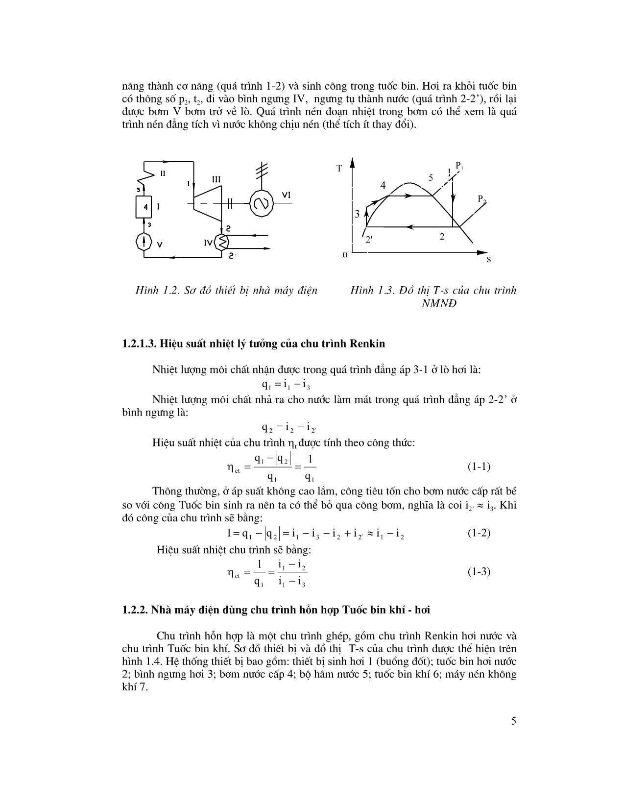 Giáo trình Kỹ thuật nhiệt điện trang 4