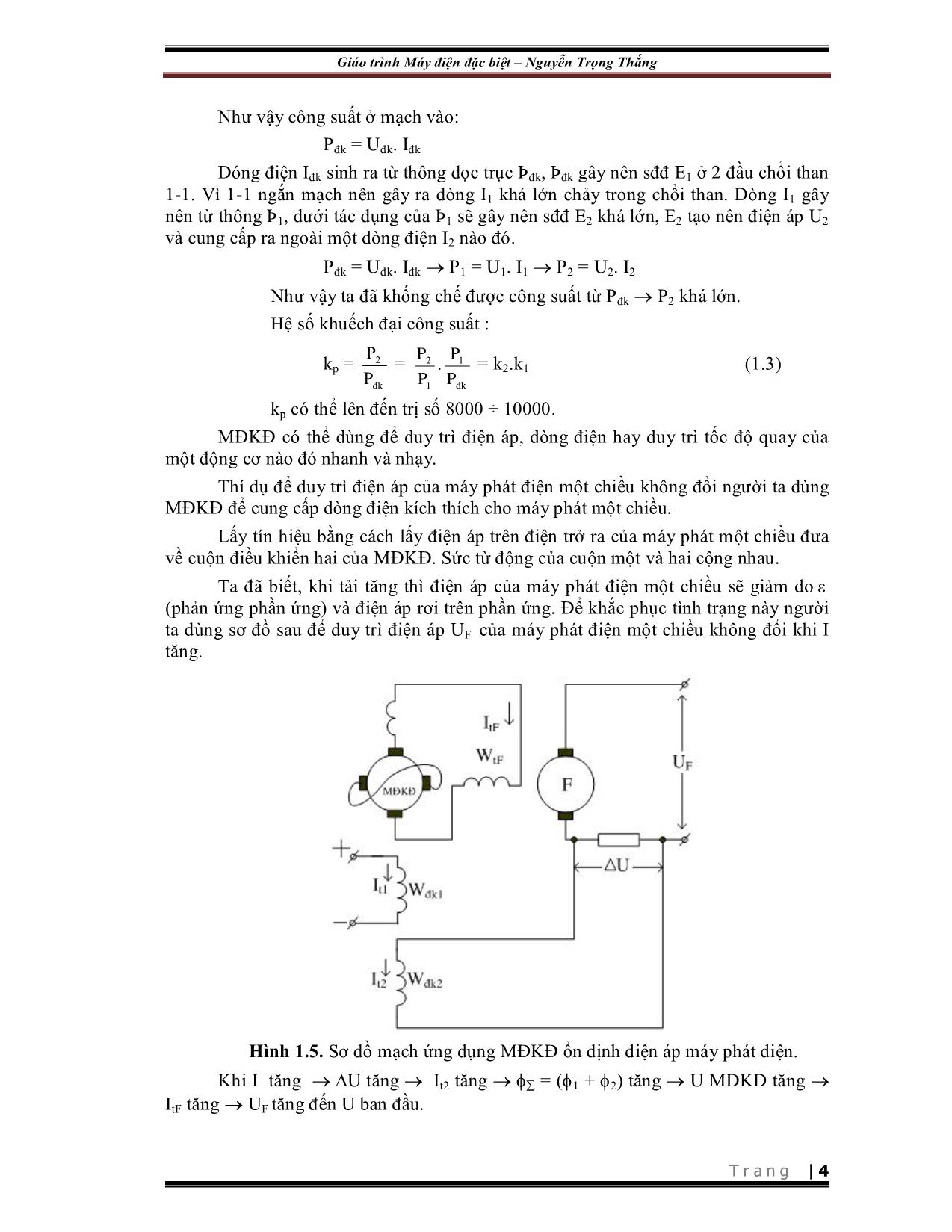 Giáo trình  máy điện  đặc biệt trang 5