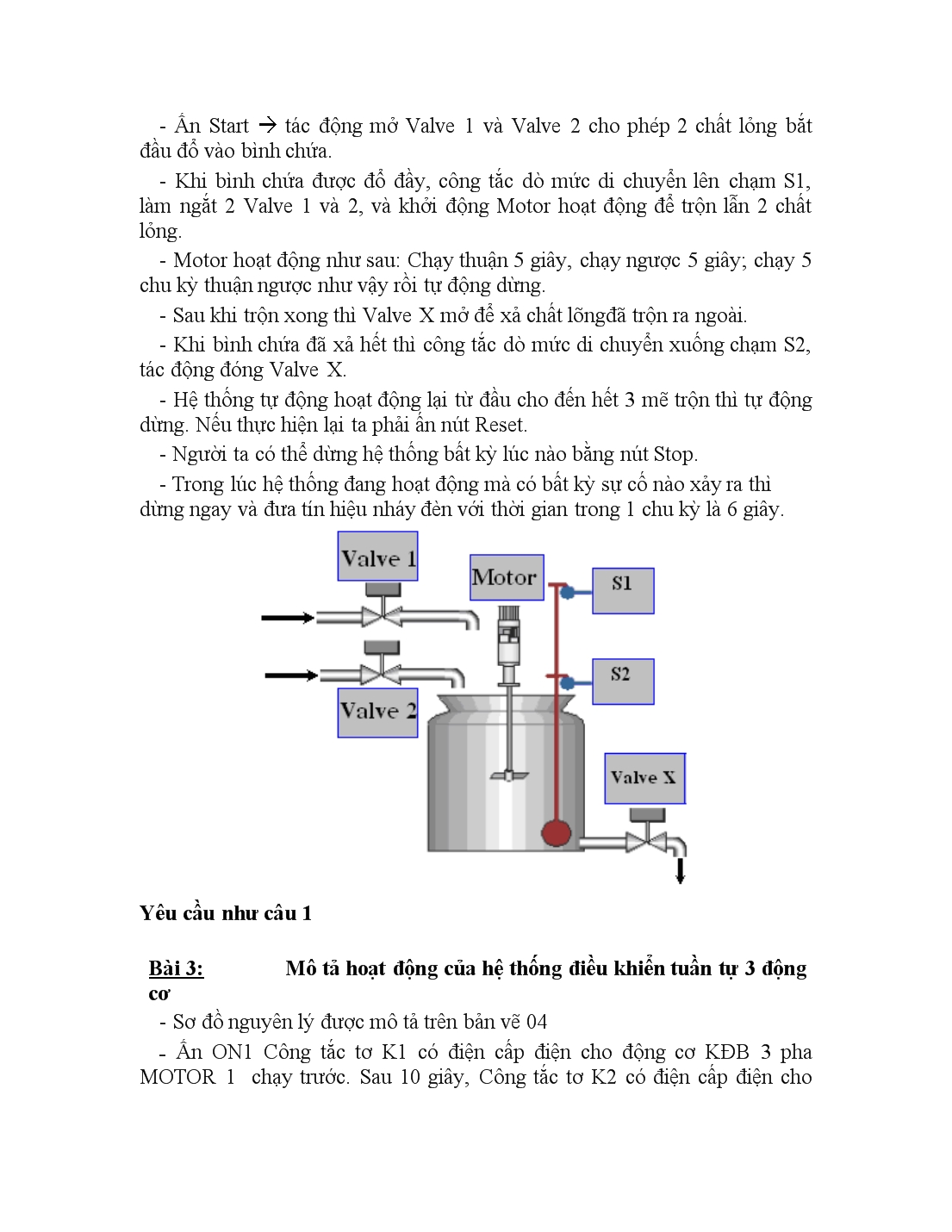 Hệ thống bài tập plc cơ bản trang 2