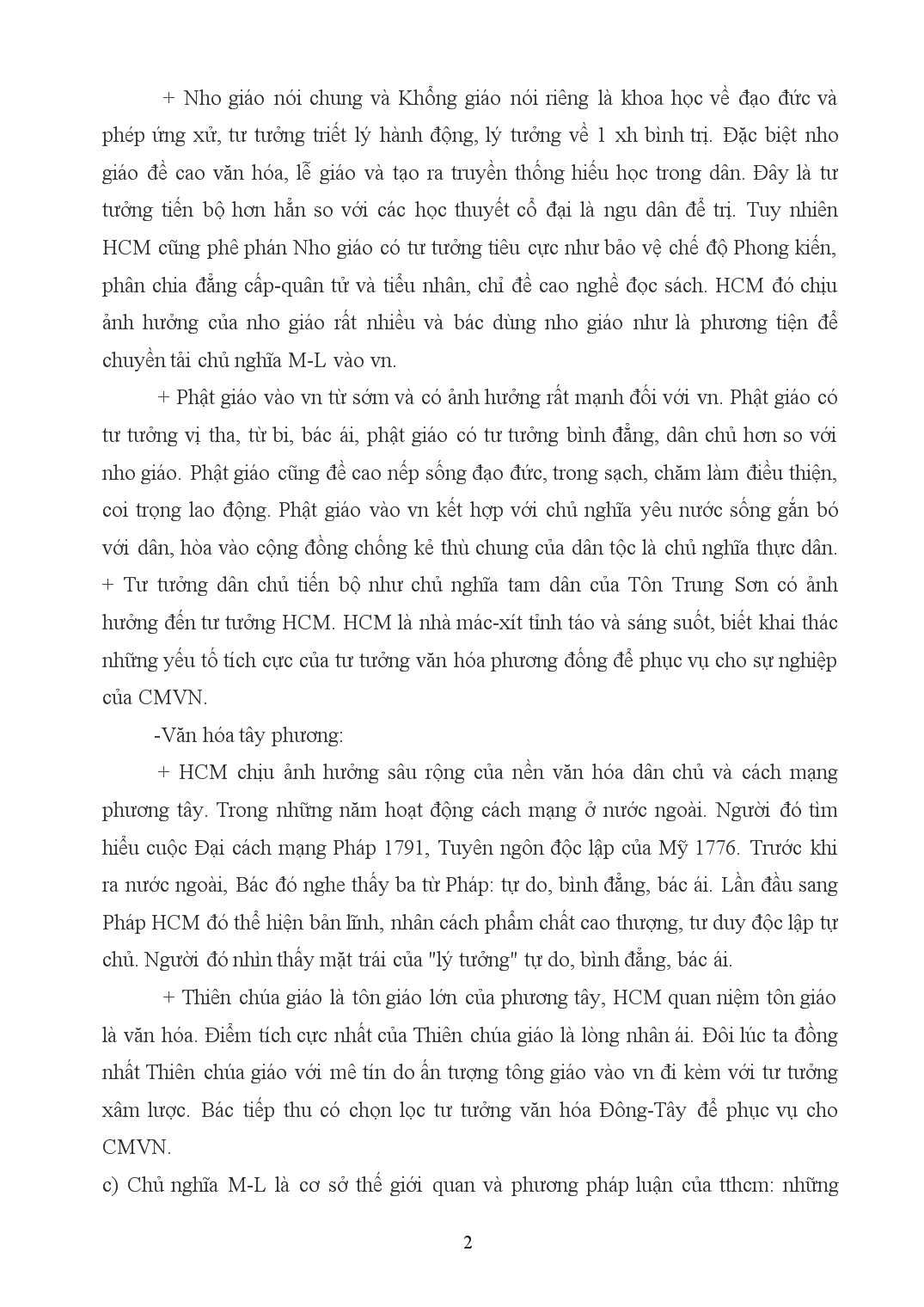 Nguồn gốc hình thành tư tưởng Hồ Chí Minh trang 2