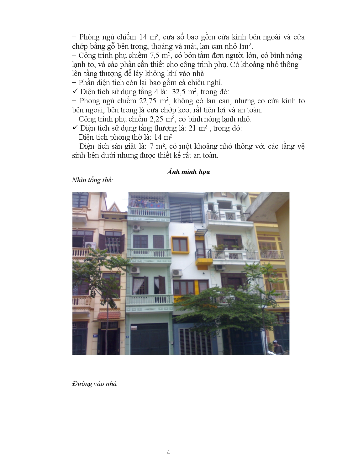 Quy trình định giá một căn nhà để bán trang 4