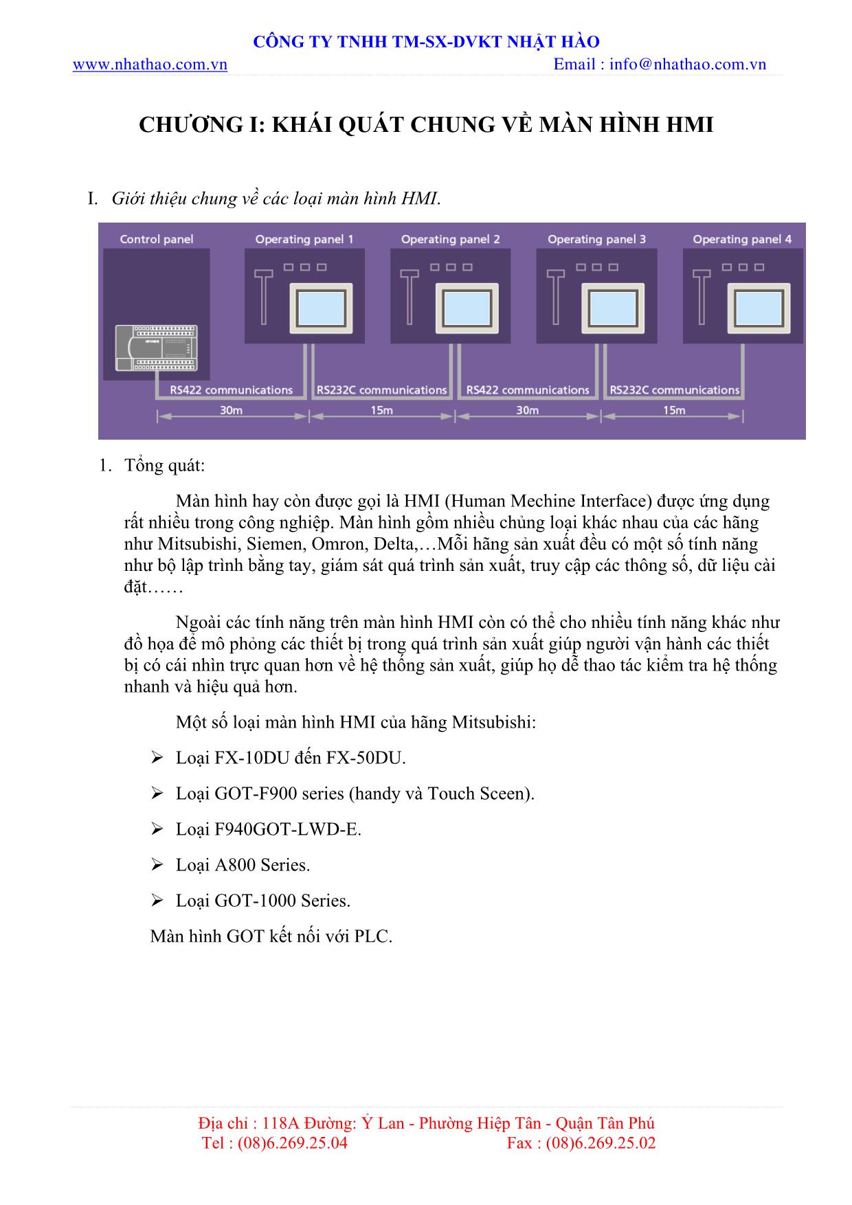Tài liệu hướng dẫn sử dụng màn hình HMI trang 4