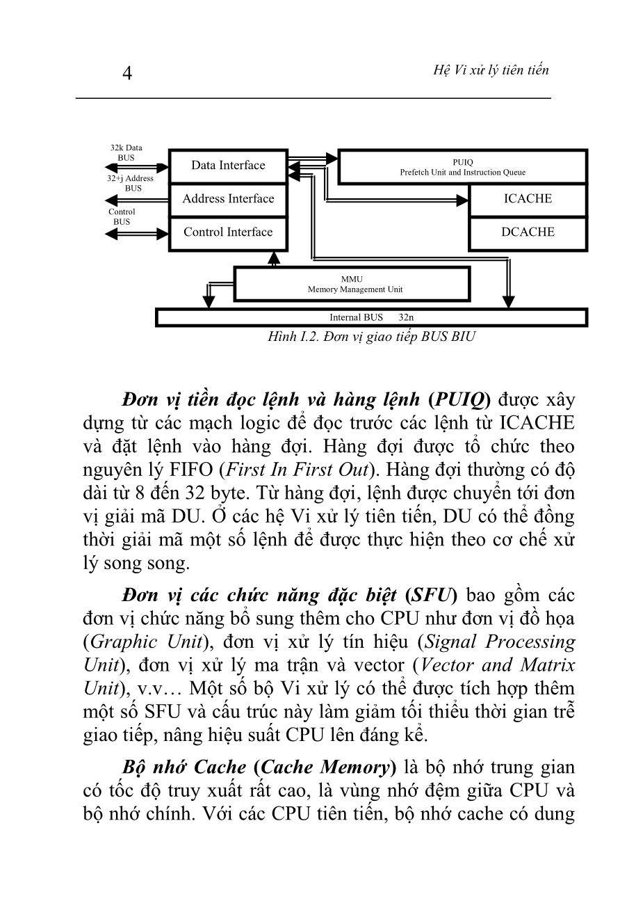 Bài giảng Các hệ vi xử lý tiên tiến trang 4
