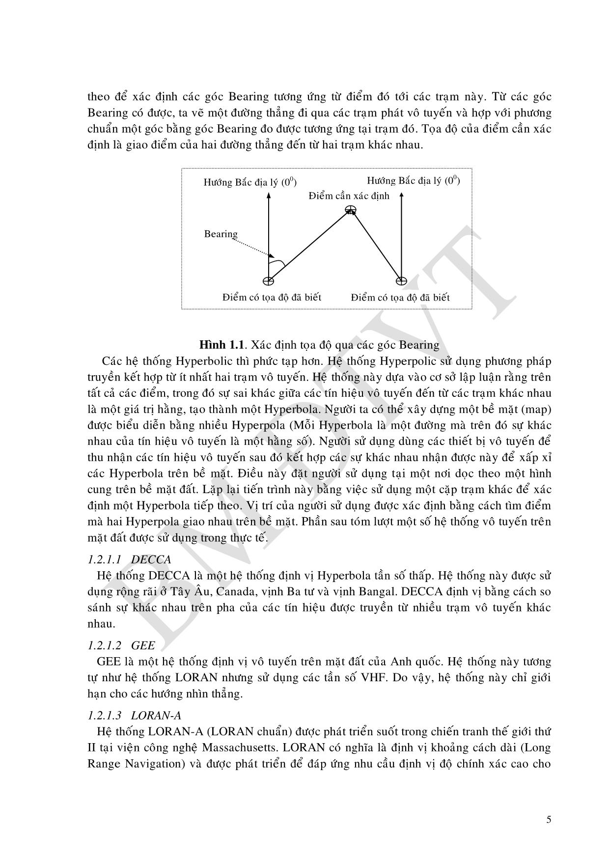 Bài giảng Hệ thống định vị toàn cầu navsatr gps trang 5