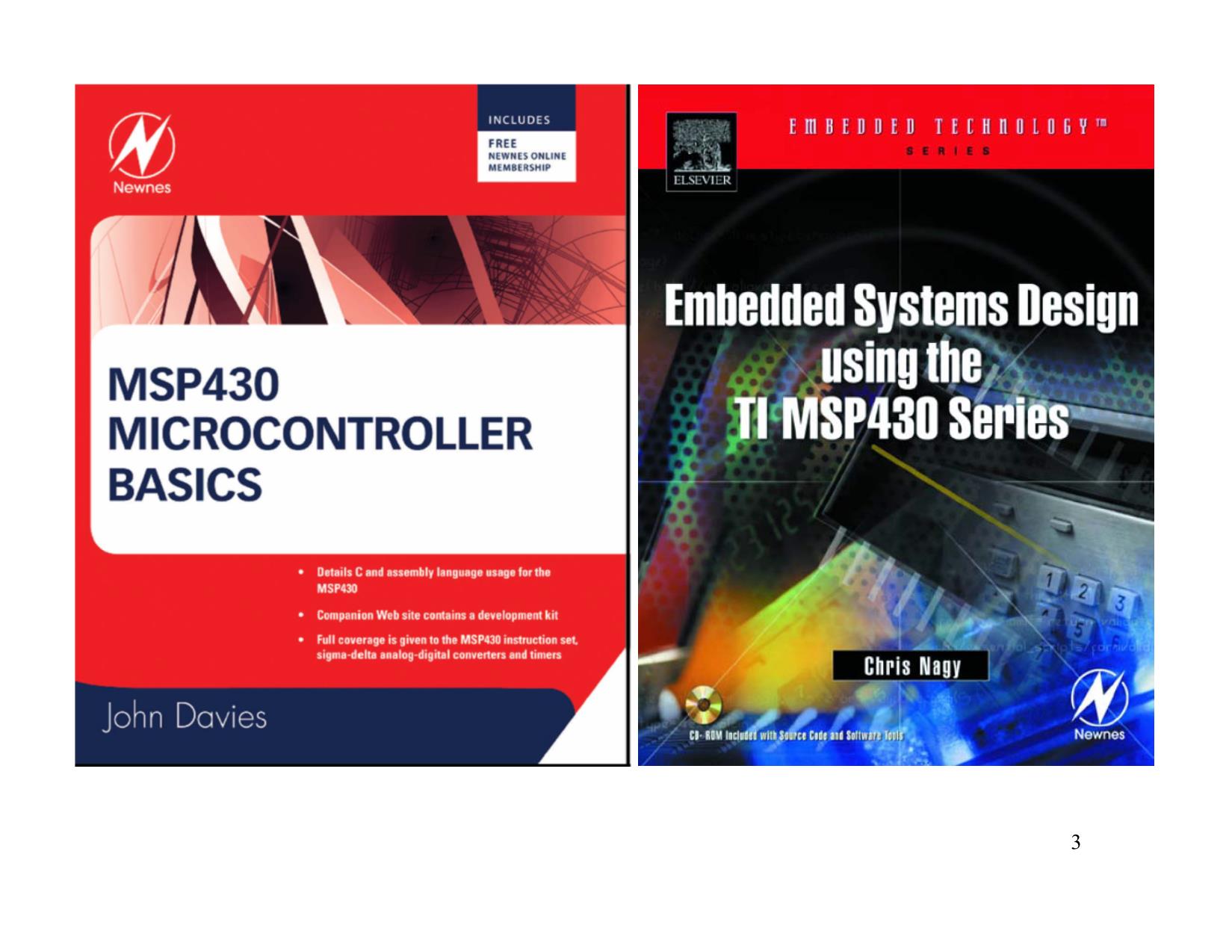 Bài giảng Lập trình hệthống nhúng sửdụng vi điều khiển MSP430 (Embedded System I) trang 3