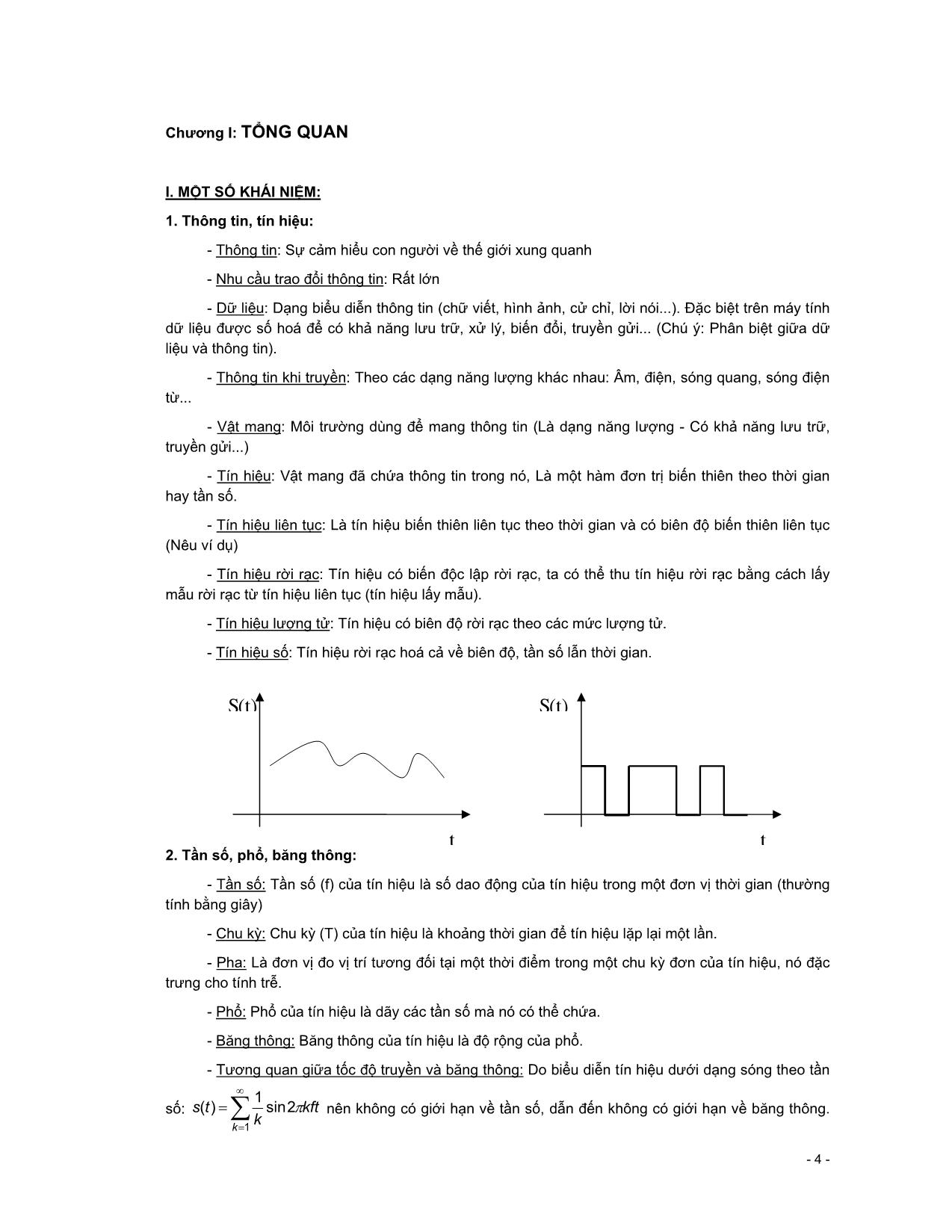 Bài giảng môn học kỹ thuật truyền số liệu trang 4
