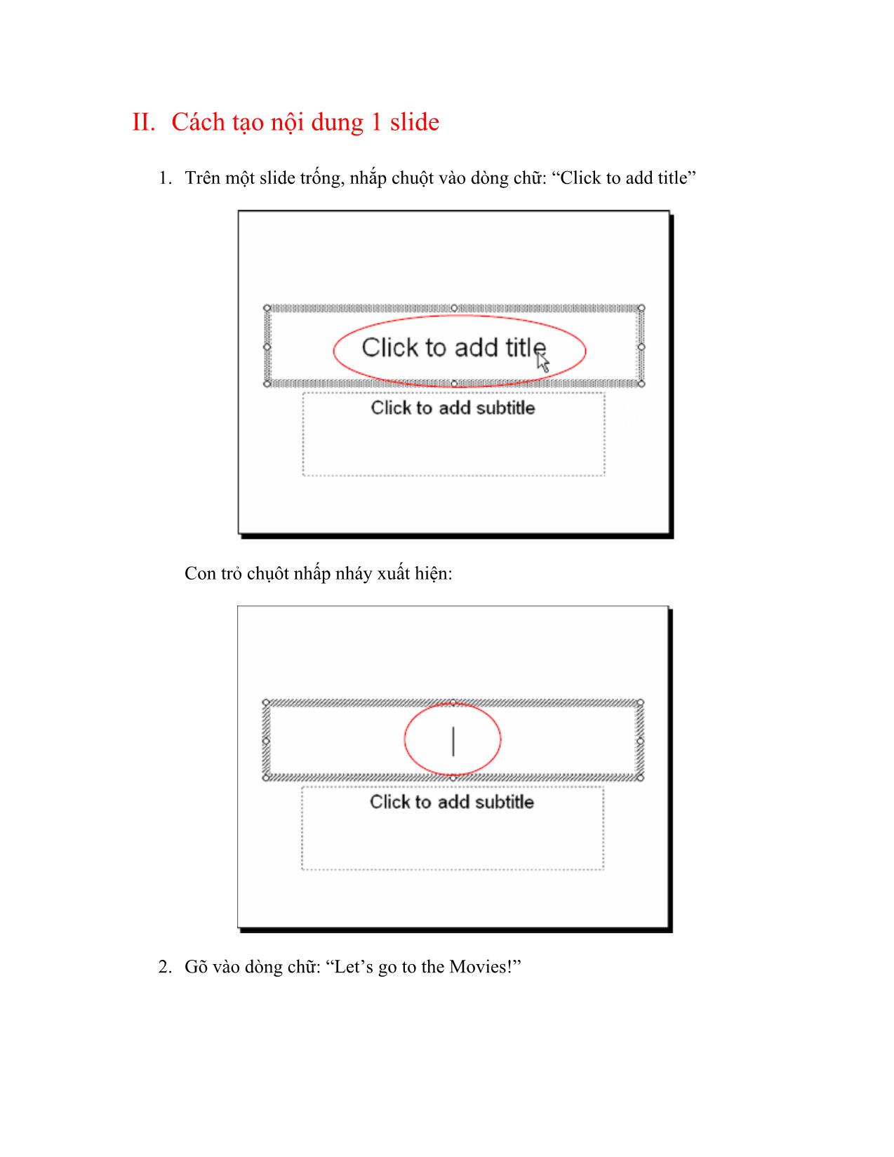 Hướng dẫn sử dụng powerpoint 2003 trang 5