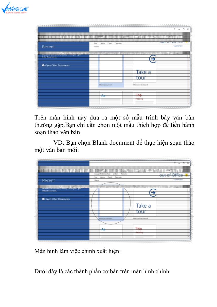 Làm quen với Microsoft Word 2013 trang 5