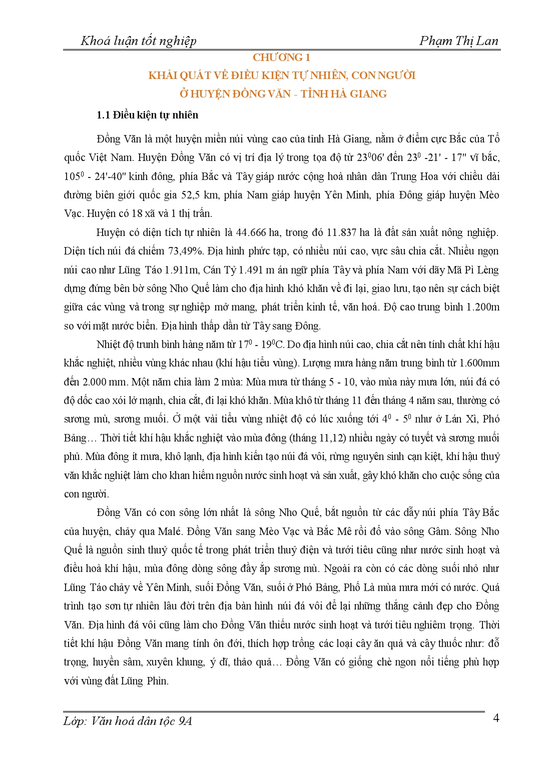 Luận văn Dân ca của người Lô Lô và vận dụng vào công tác thông tin tuyên truyền hiện nay ở Đồng Văn - Hà Giang trang 4