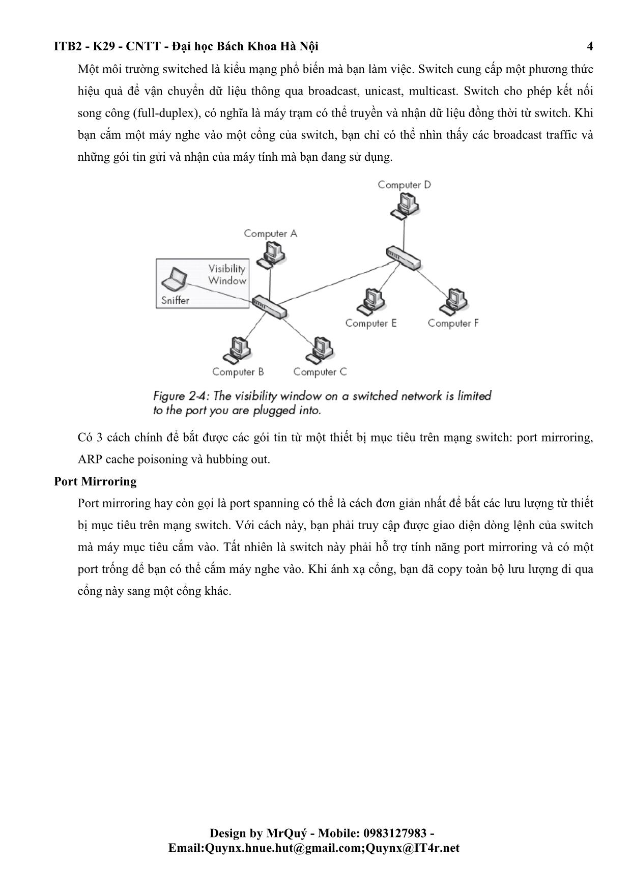Luận văn Phân tích gói tin với wireshark trang 5