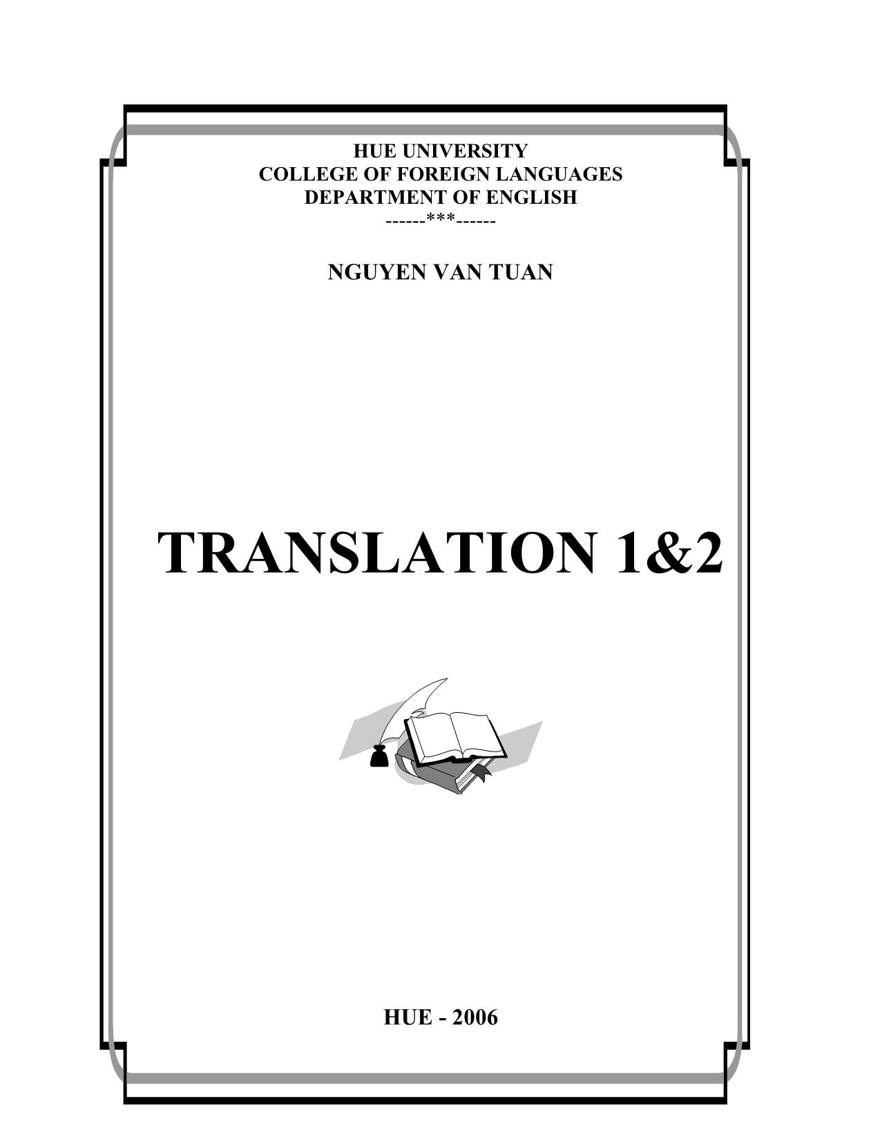 Theory of translation trang 1