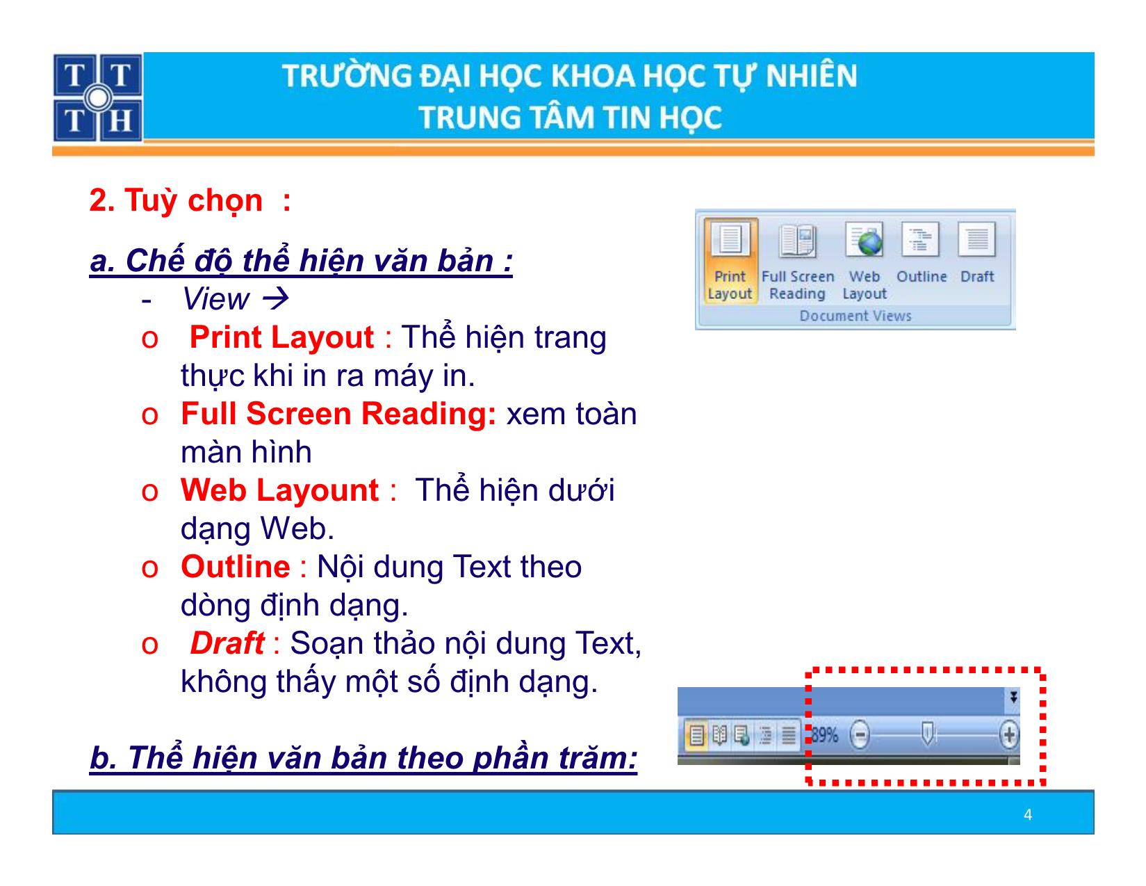 Tổng quan về microsoft word trang 4