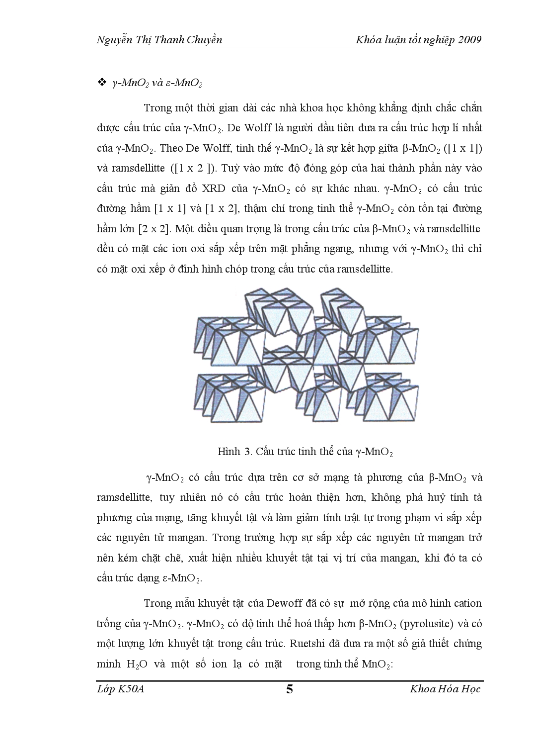Đề tài Nghiên cứu cấu trúc và tính chất điện hóa của vật liệu oxit mangan được điều chế bằng phương pháp khử trang 5