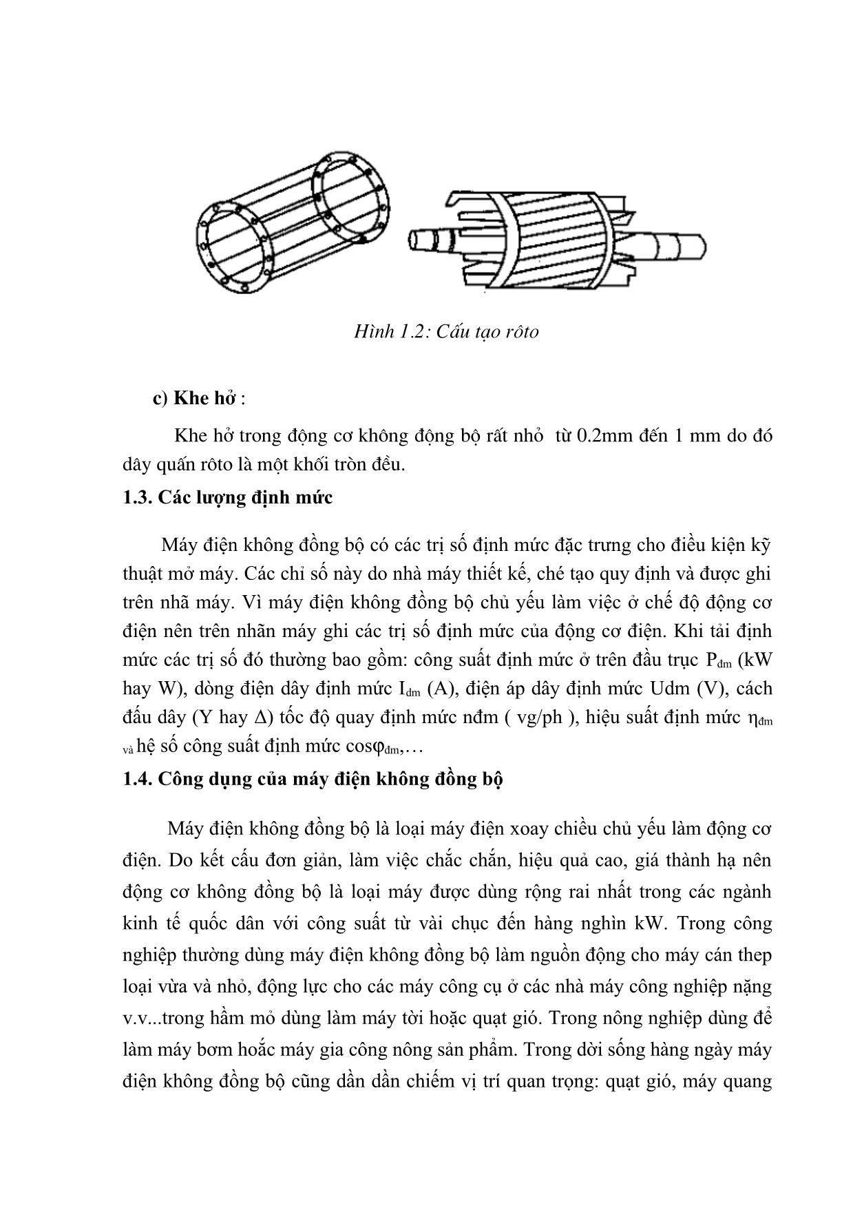 Đề tài Thiết kế chế tạo hệ thống điều khiển mở máy động cơ không đồng bộ ba pha roto dây quấn trang 5