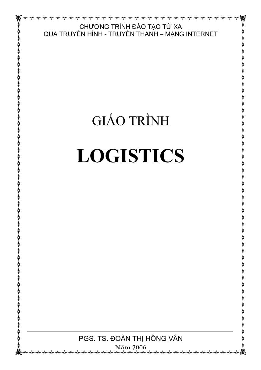 Giáo trình logistics trang 1
