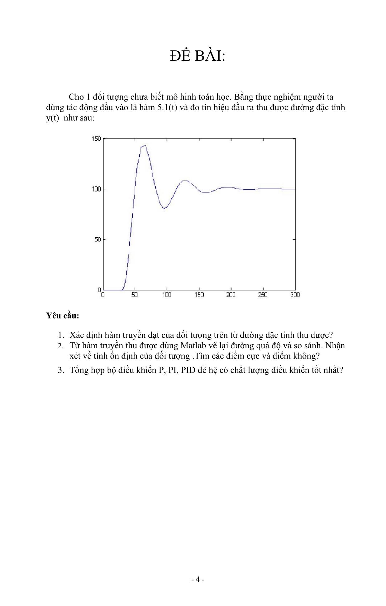 Luận văn về Điều khiển tự động trang 4