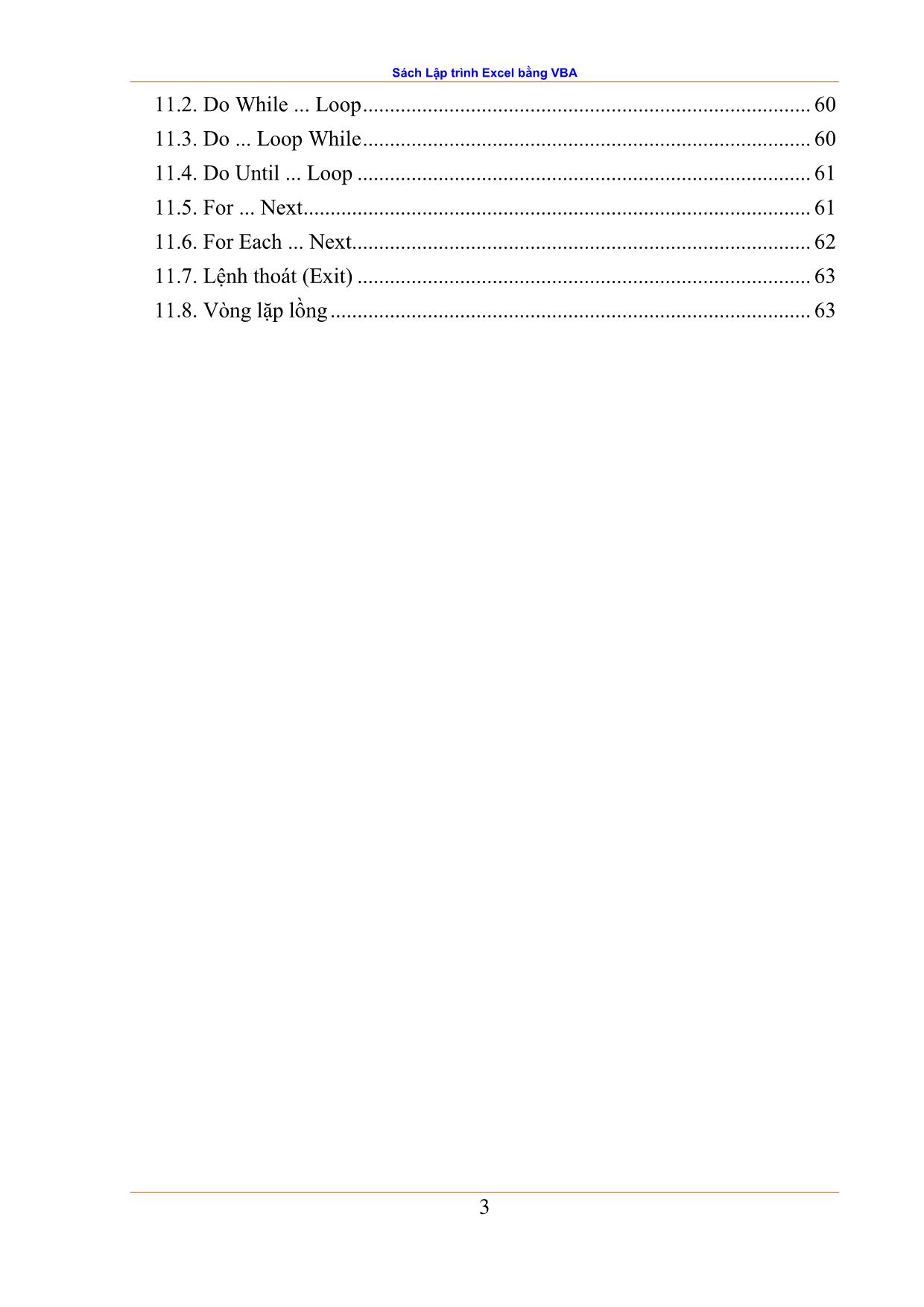 Sách Lập trình Excel bằng VBA trang 3