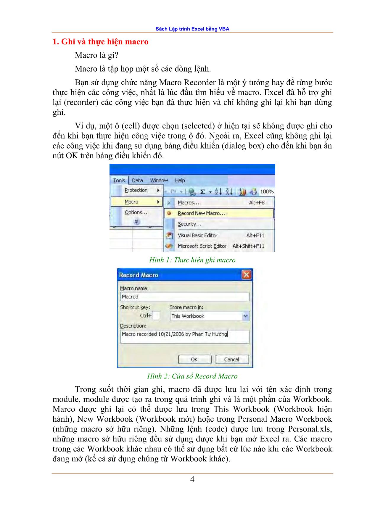 Sách Lập trình Excel bằng VBA trang 4