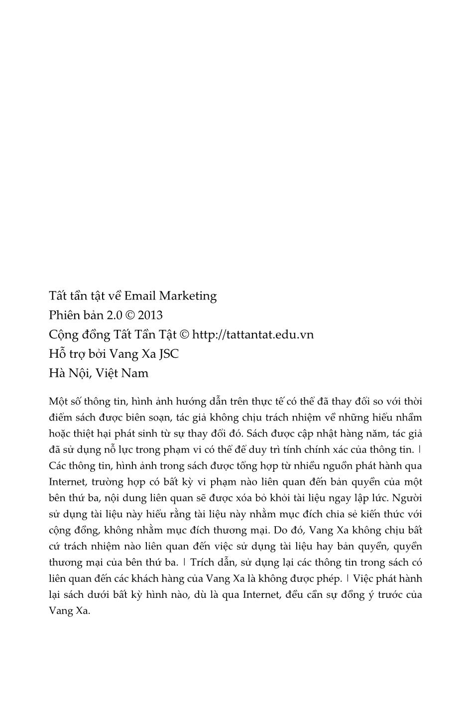 Tất tần tật về Email Marketing (Phiên bản 2) trang 2