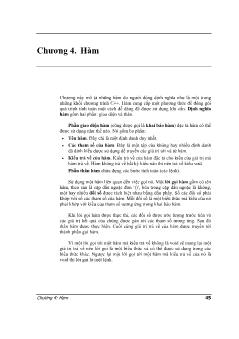 Lập trình C++ - Chương 4: Hàm