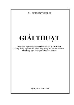 Giáo trình Giải thuật