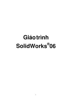 Giáo trình SolidWorks 06