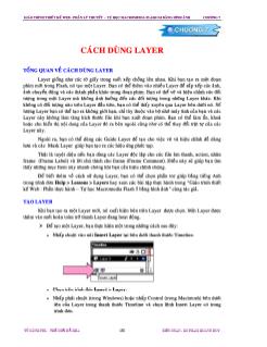 Giáo trình Thiết kế Web - Chương 7: Cách dụng layer