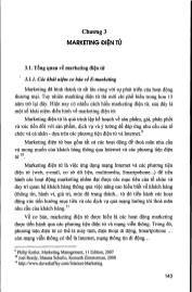 Giáo trình Thương mại điện tử căn bản - Chương 3: Marketing điện tử