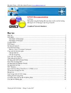 GNS3 Documentation
