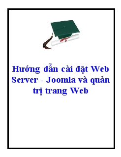 Hướng dẫn cài đặt Web Server - Joomla và quản trị trang Web