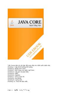 Java Core tiếng Việt