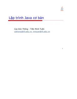 Lập trình Java cơ bản - Bài 2: OOP trong Java