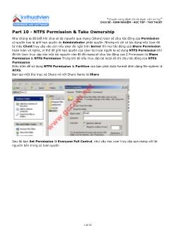 NTFS Permission & Take Ownership