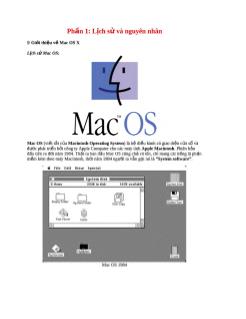 Hướng dẫn cài đặt Mac OS trên PC toàn tập - Phần 1: Lịch sử và nguyên nhân