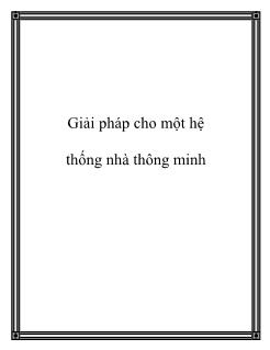 Giải pháp cho một hệ thống nhà thông minh